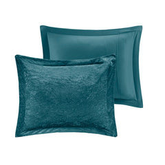 Twin/Twin XL Velvet Comforter Set with Throw Pillow