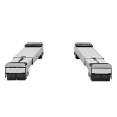 Heavy Duty Furniture Appliances Rollers, 660 lbs Total Load, Extendable Appliance Rollers Mobile Washing Machine Base, Fridge Stand Dolly Movers for Refrigerators, Dryers, Dishwashers, White