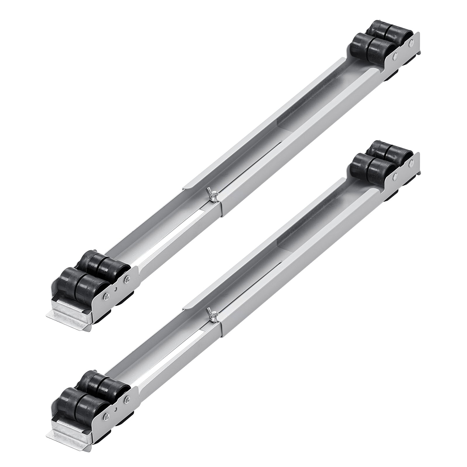 Heavy Duty Furniture Appliances Rollers, 660 lbs Total Load, Extendable Appliance Rollers Mobile Washing Machine Base, Fridge Stand Dolly Movers for Refrigerators, Dryers, Dishwashers, White