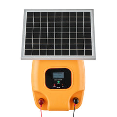 0.3J 8kV Solar Fence Charger 1.86 Miles Electric Fence Energizer for Livestock