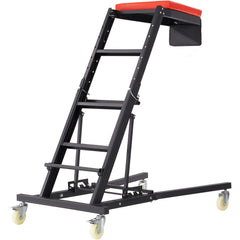 Automotive Top Creeper, with Adjustable Height 48" to 76", 400 LBS Capacity High Creeper, 4 Swivel Caster Wheels, Heavy Duty Creeper for Auto Repair and Maintenance