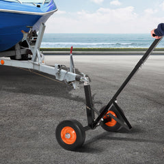 600lbs Trailer Dolly 16.5 and 22 inAdjustable Height 1-7/8 in Ball Solid Tires