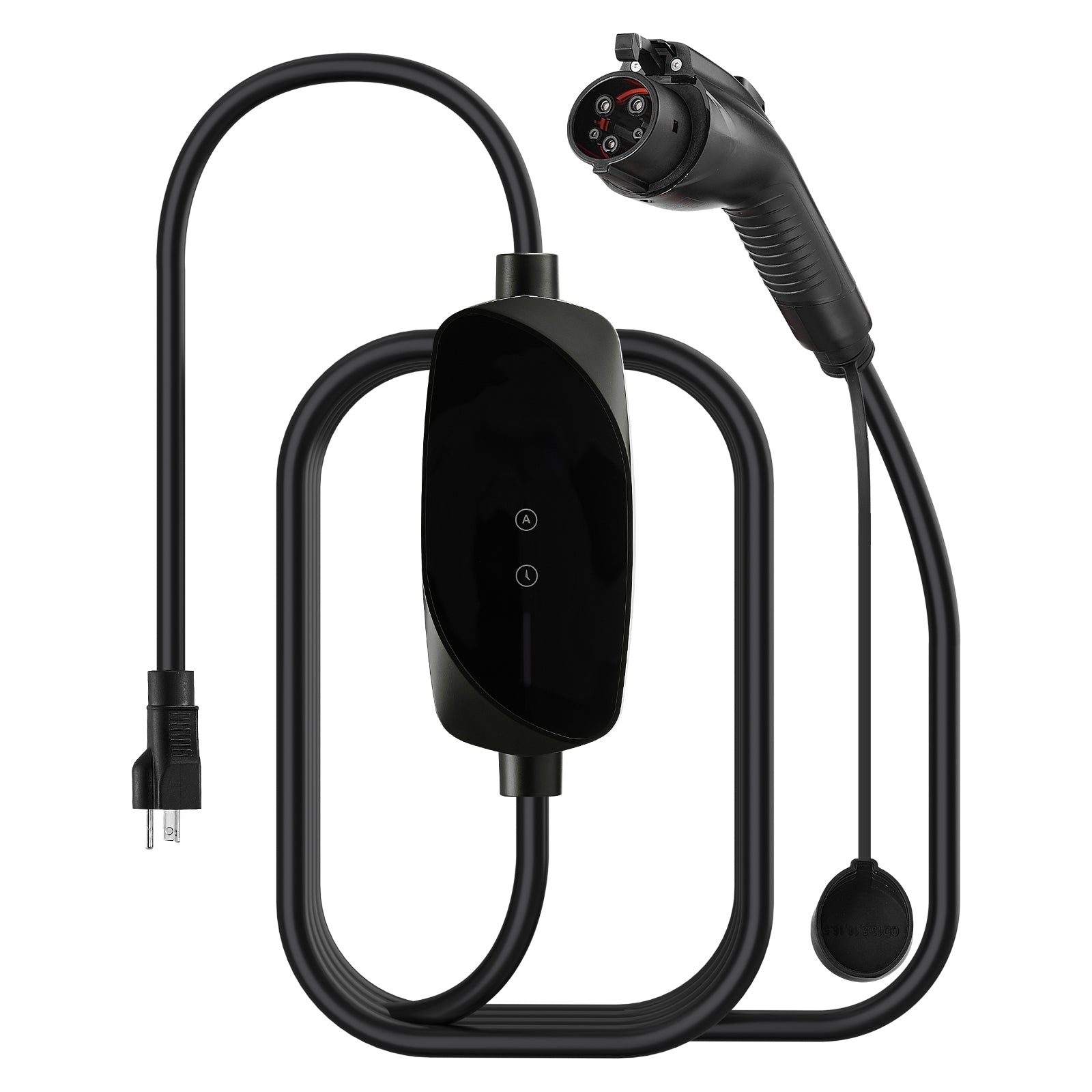 Level 1&2 EV Charger Portable Charger 16A Adjustable Current 120V 240V with LCD