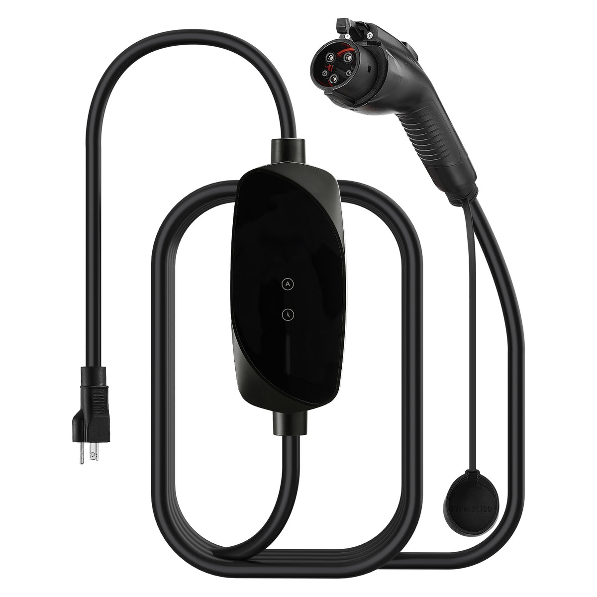Level 1&2 EV Charger Portable Charger 16A Adjustable Current 120V 240V with LCD