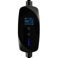 Level 1&2 EV Charger Portable Charger 16A Adjustable Current 120V 240V with LCD
