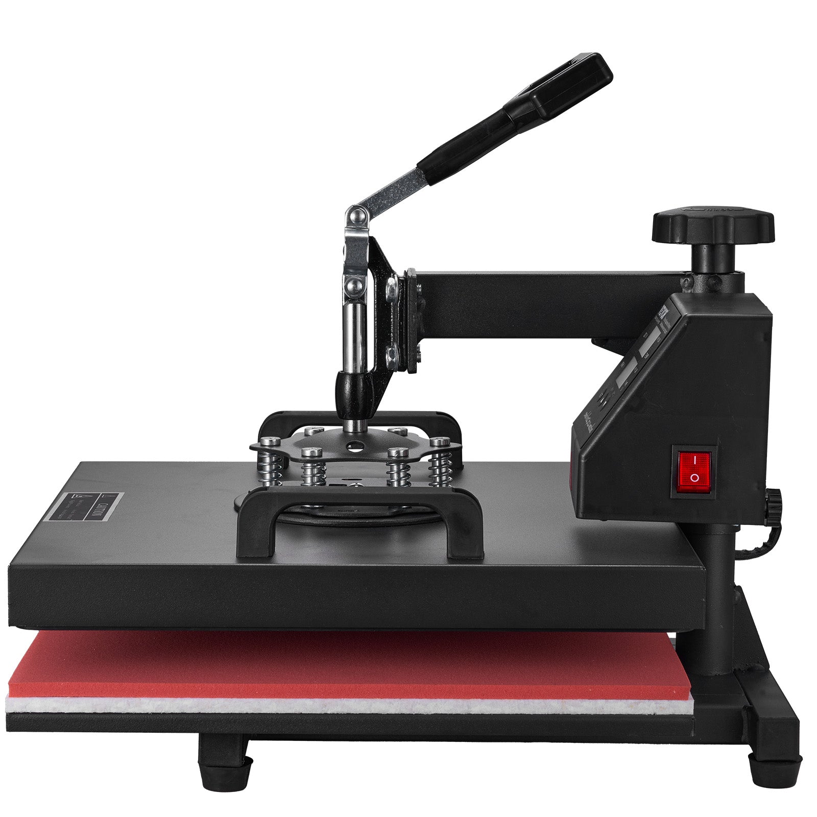 Heat Press Machine 15x15Inch 8pcs 1050W Combo Digital Multifunctional Sublimation Heat Transfer Machine Dual LED Display for T Shirts Hat Mug Cap Plate Swing Away Design