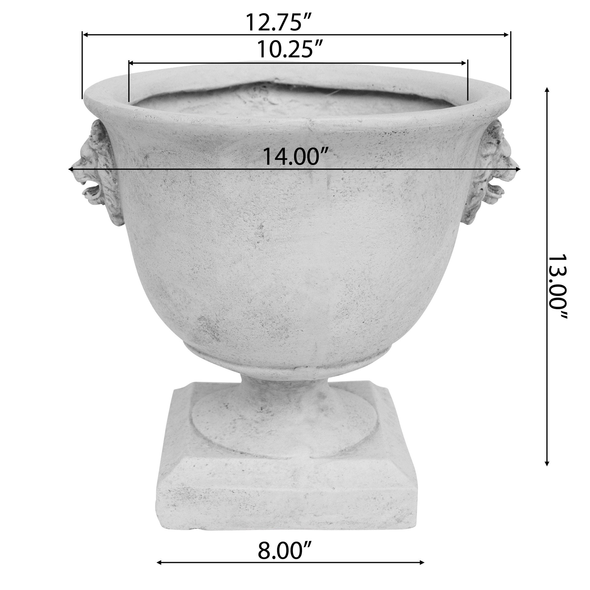 MGO GARDEN URN PLANTER