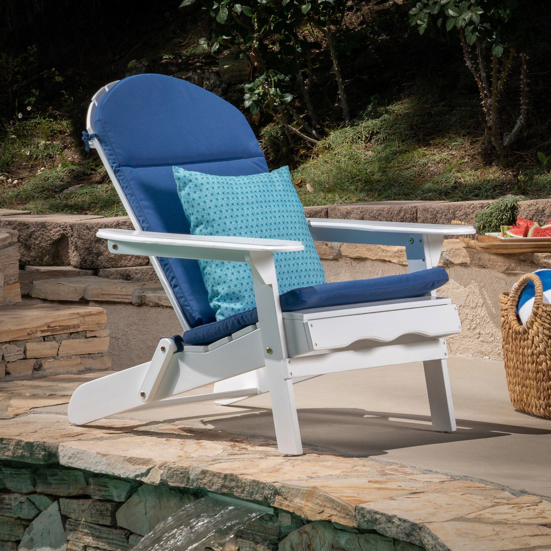 CHAIR CUSHION, Dark Blue