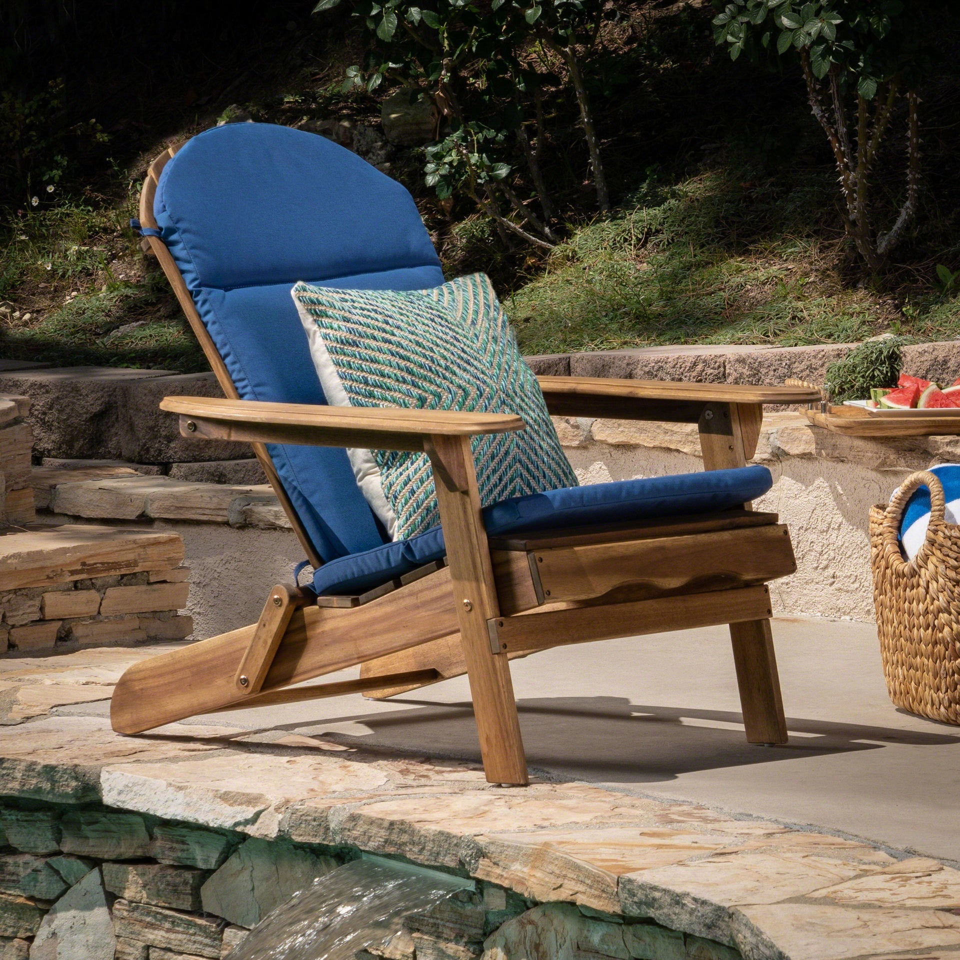 CHAIR CUSHION, Dark Blue