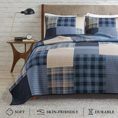 3-Piece King/Cal King Quilt Mini Set