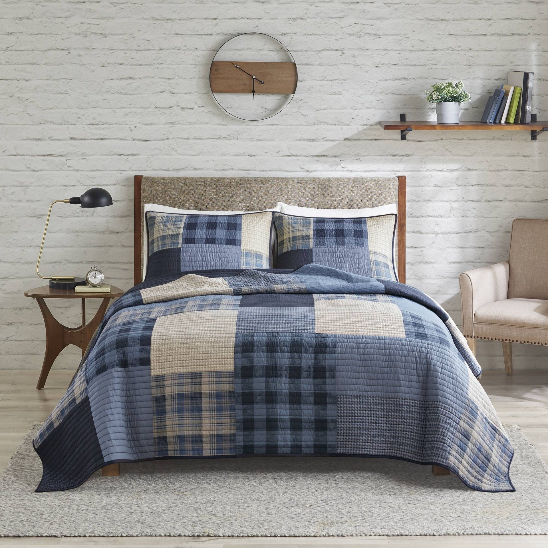 3-Piece King/Cal King Quilt Mini Set