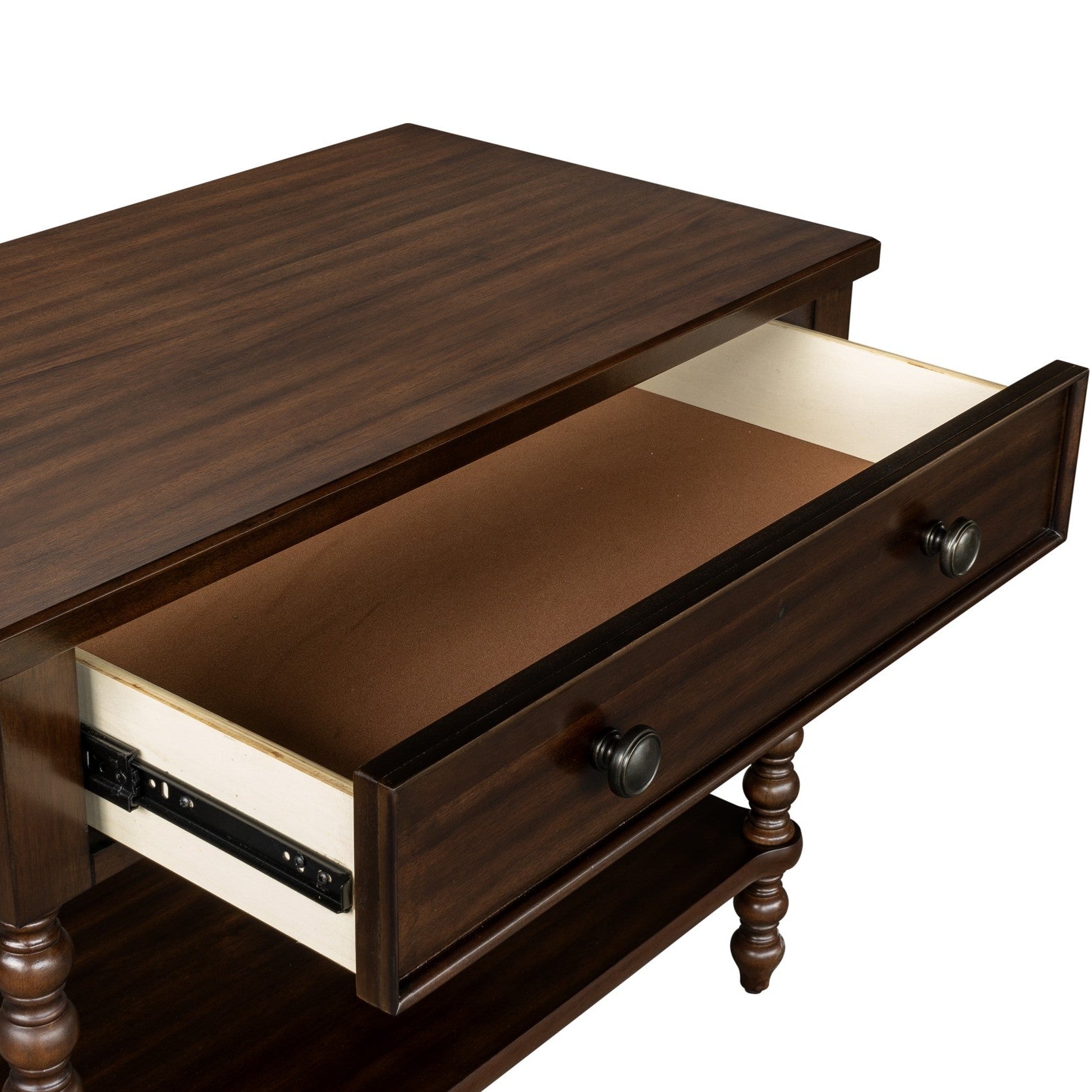 Beckett Large Nightstand, Morocco Brown