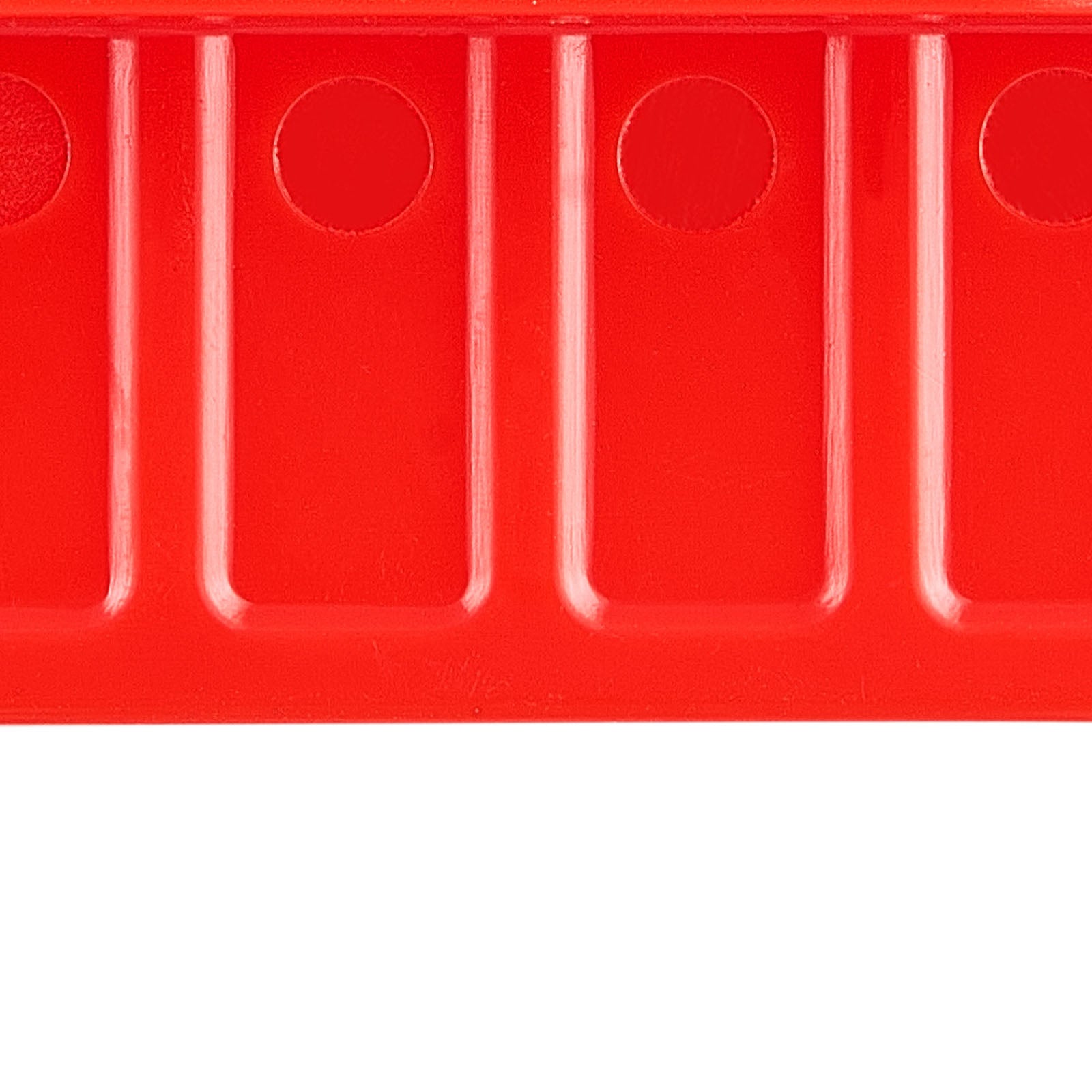 20-Pack 1/8 Inch Deck Board Spacers, Bright Red Gap Jig Rings for Easily Spotting, Easy Pull, ABS Decking Jig Spacing Tool for Composite, PVC, Hardwood, Pressure-Treated Planks, Terrace, Garden