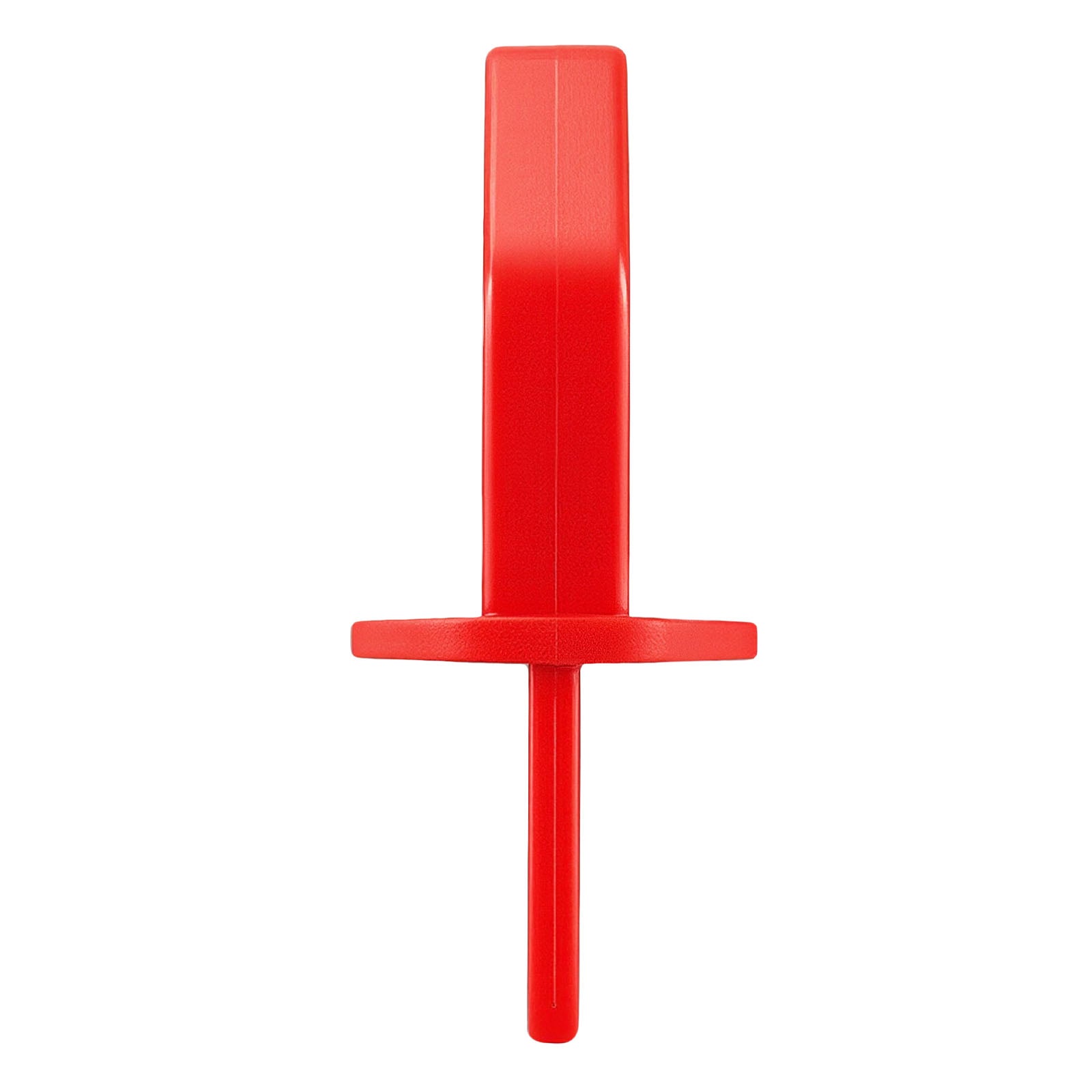 20-Pack 1/8 Inch Deck Board Spacers, Bright Red Gap Jig Rings for Easily Spotting, Easy Pull, ABS Decking Jig Spacing Tool for Composite, PVC, Hardwood, Pressure-Treated Planks, Terrace, Garden