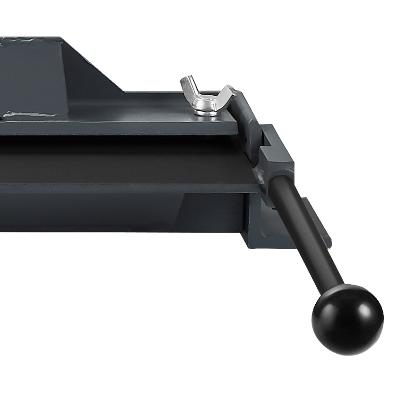 Box and Pan Brake, 36-Inch, 0-130 Degrees Sheet Metal Bending Brake, Portable Mini Metal Bender with 20 Gauge Low Carbon Steel 14 Gauge Aluminum Capacity Power Handle, for Metal Bending