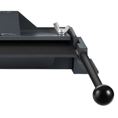 Box and Pan Brake, 36-Inch, 0-130 Degrees Sheet Metal Bending Brake, Portable Mini Metal Bender with 20 Gauge Low Carbon Steel 14 Gauge Aluminum Capacity Power Handle, for Metal Bending