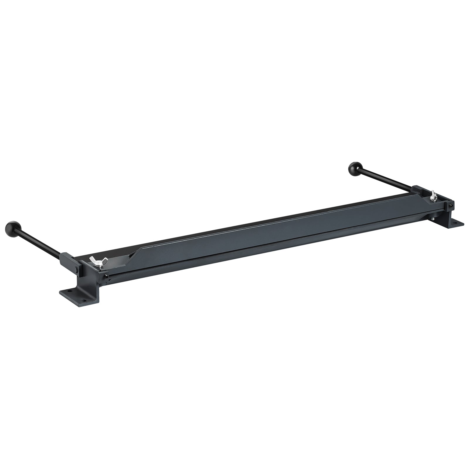 Box and Pan Brake, 36-Inch, 0-130 Degrees Sheet Metal Bending Brake, Portable Mini Metal Bender with 20 Gauge Low Carbon Steel 14 Gauge Aluminum Capacity Power Handle, for Metal Bending