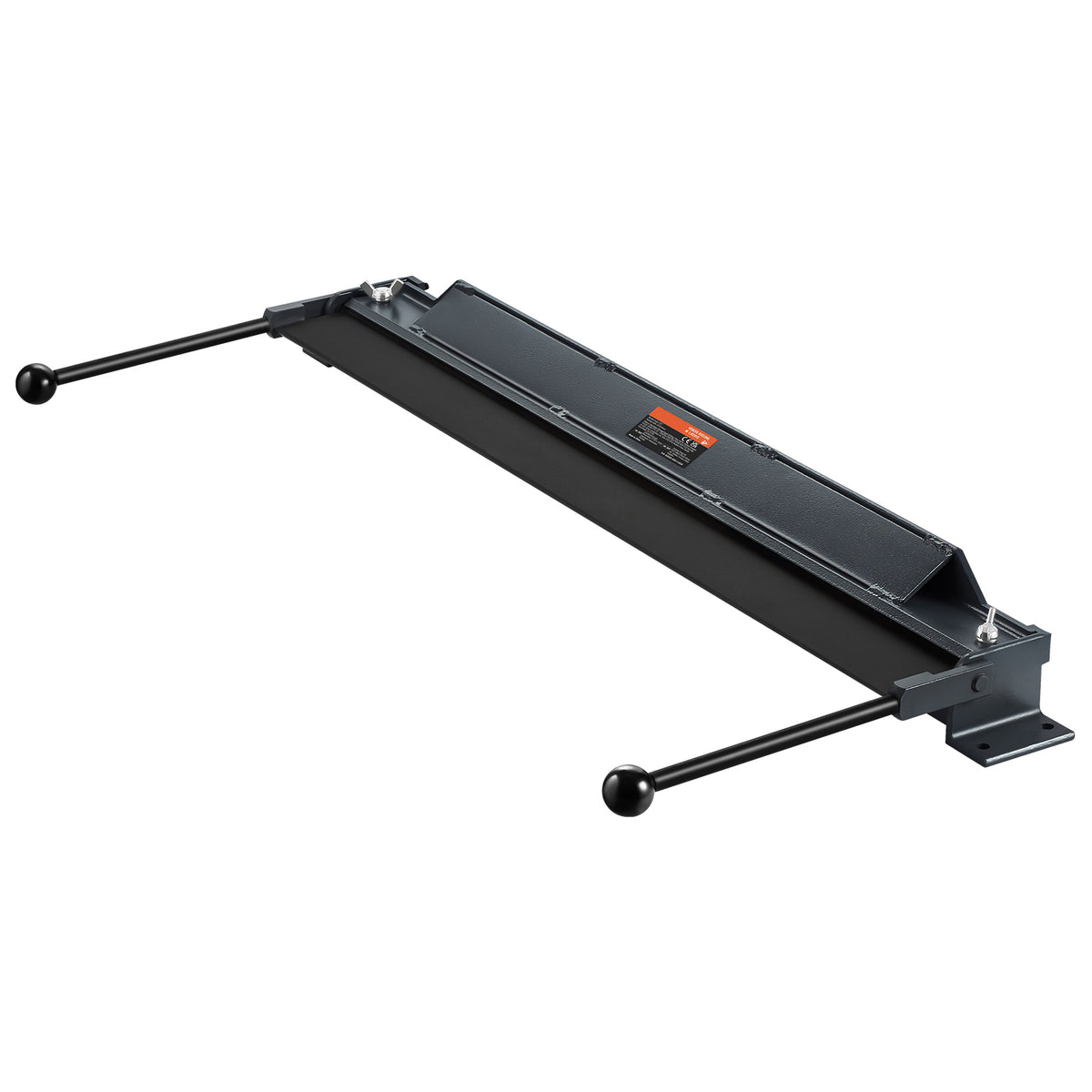 Box and Pan Brake, 36-Inch, 0-130 Degrees Sheet Metal Bending Brake, Portable Mini Metal Bender with 20 Gauge Low Carbon Steel 14 Gauge Aluminum Capacity Power Handle, for Metal Bending