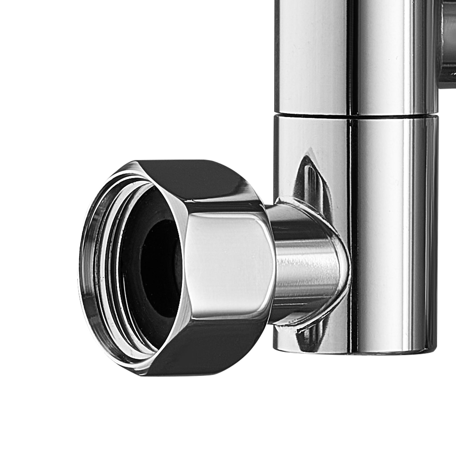 Shower Head Extension Arm Extender 11 in Adjustable Angle Height G1/2 Universal