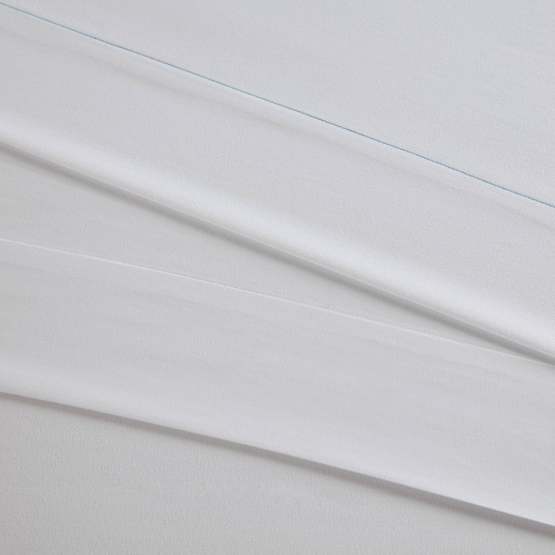 4-Piece King Luxury Cotton Sheet Set, White