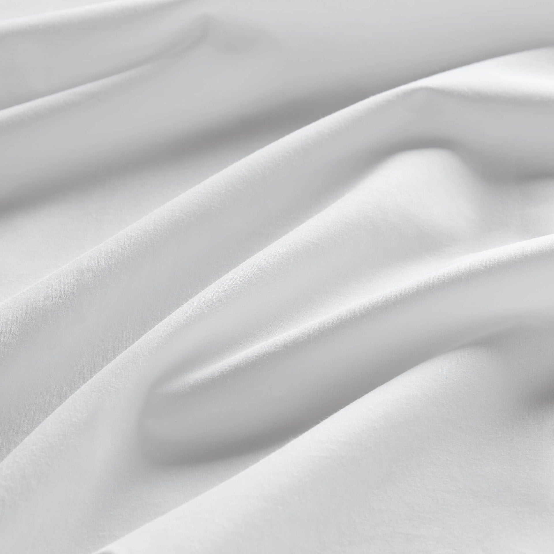 4-Piece King Luxury Cotton Sheet Set, White