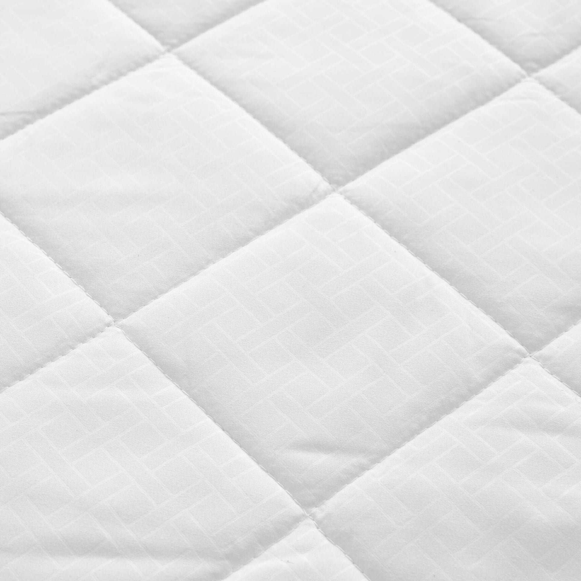 1 PCS Cal King Heated Mattress Pad White