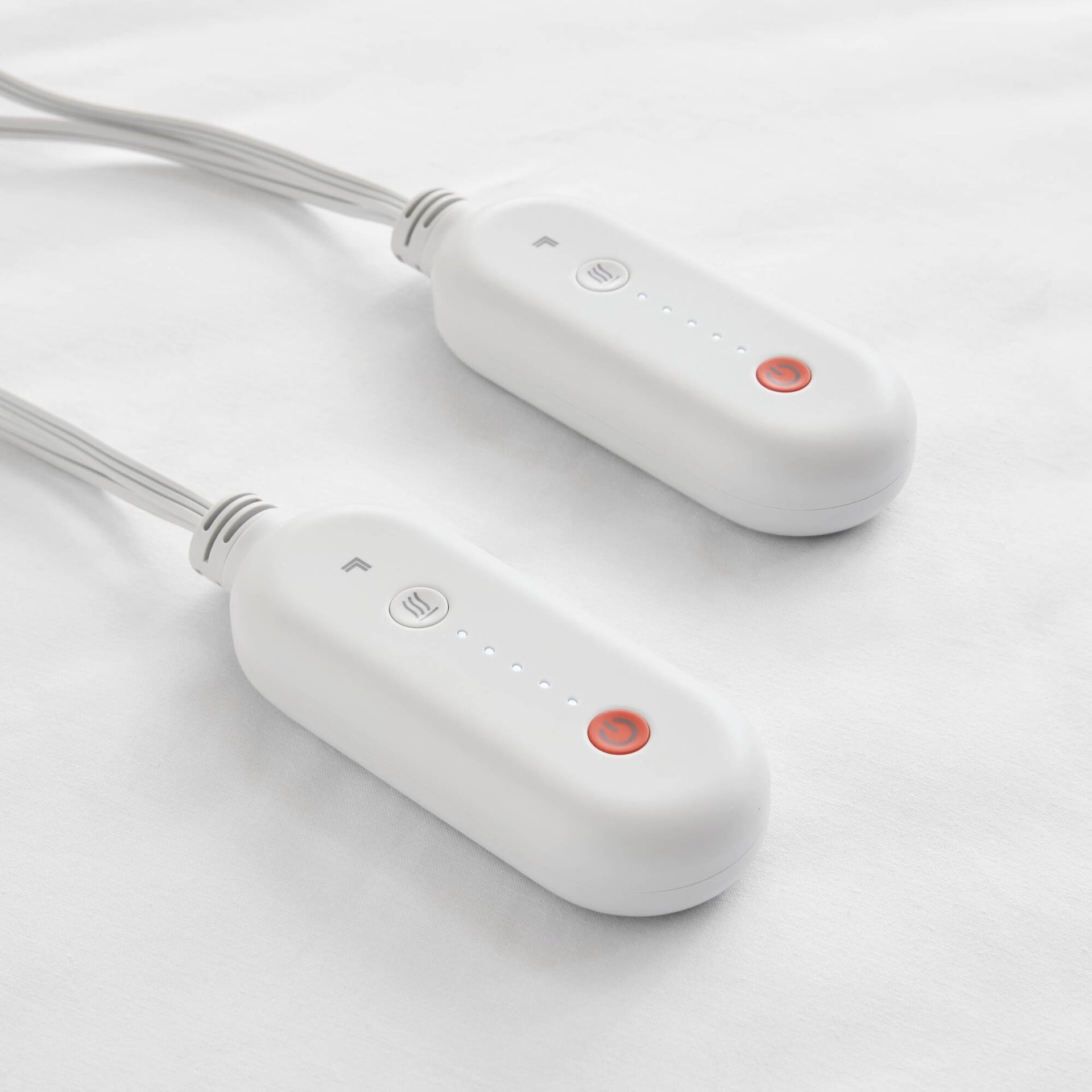 1 PCS Cal King Heated Mattress Pad White
