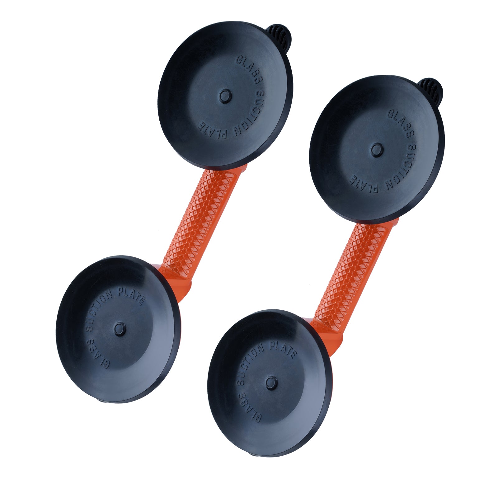 Glass Suction Cup, 4.7" 2 Pack 330 lbs Load Capacity, Vacuum Suction Cup with Aluminum Handle, Heavy Duty Industrial Suction Cup Lifter Tool for Glass, Granite, Tile, Metal, Wood Panel Lifting