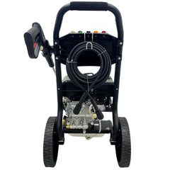 3500PSI Gas Pressure Washer, 2.5GPM Gas Powered High Pressure Washer with 212CC RATO Engine, 5PCS Adjustable Nozzles, Onboard Soap Tank, Spray Gun and Wand, Multi use. Black Color