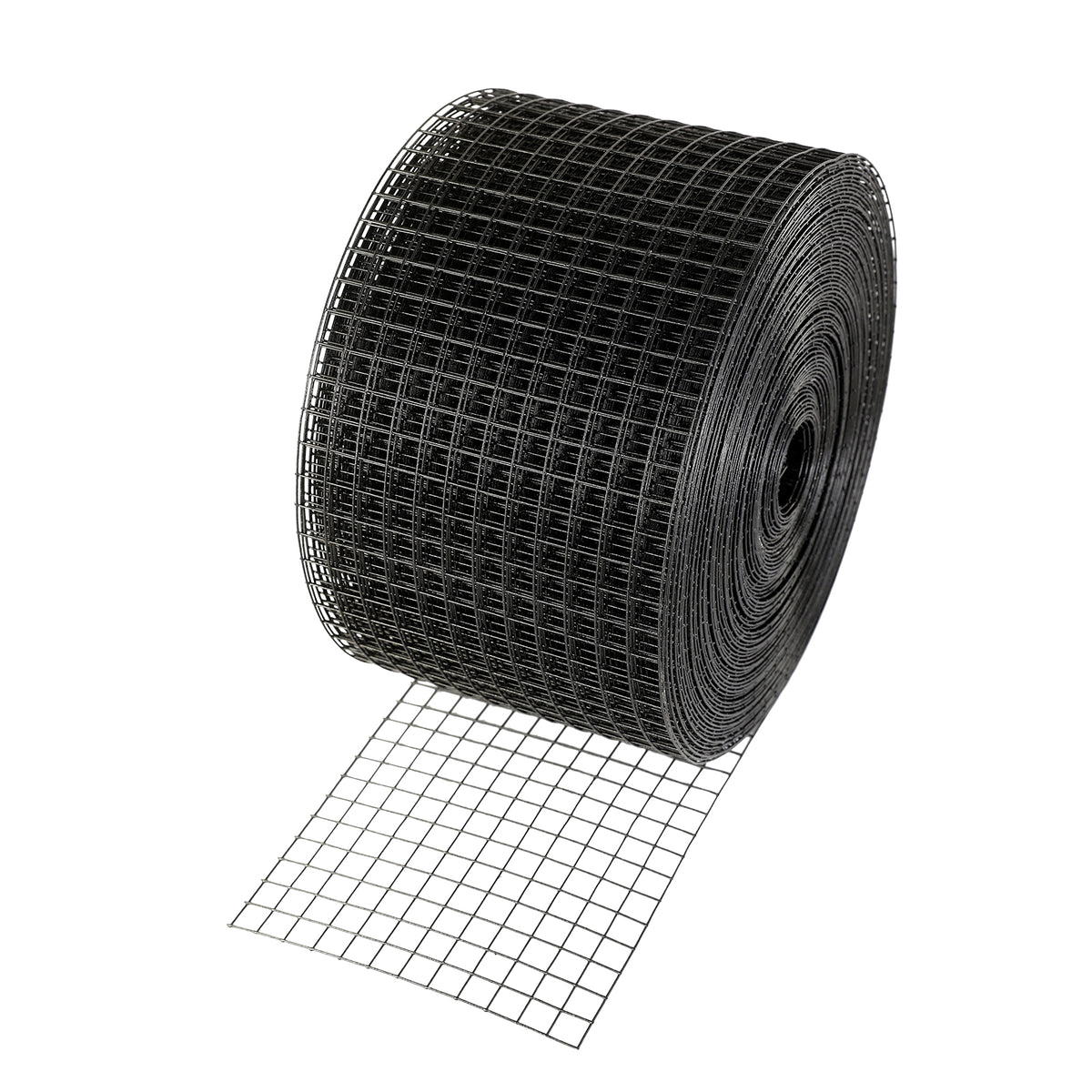 8 inch x 100ft Solar Panel Bird Guard, Critter Guard Roll Kit with Rust-proof PVC Coating, Solar Panel Guard with 50pcs Tire Wires, 1/2 inch Wire Roll Mesh