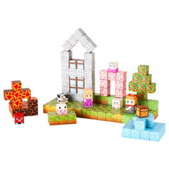 Magnetic Blocks 150 PCS Forest Castle Set STEM Montessori Sensory Toys