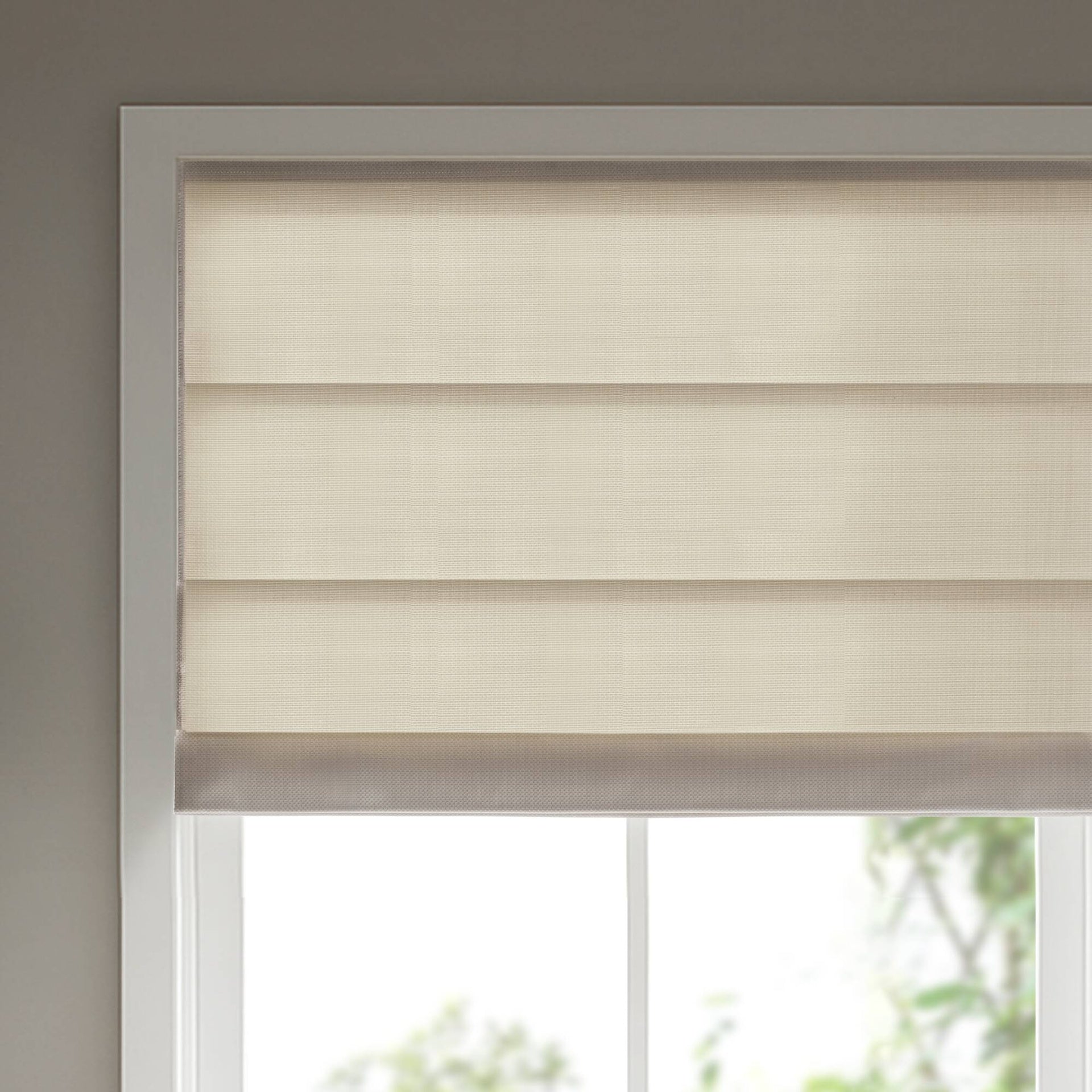 1PC 35x64" Cordless Roman Blind  Galen Matte fabric