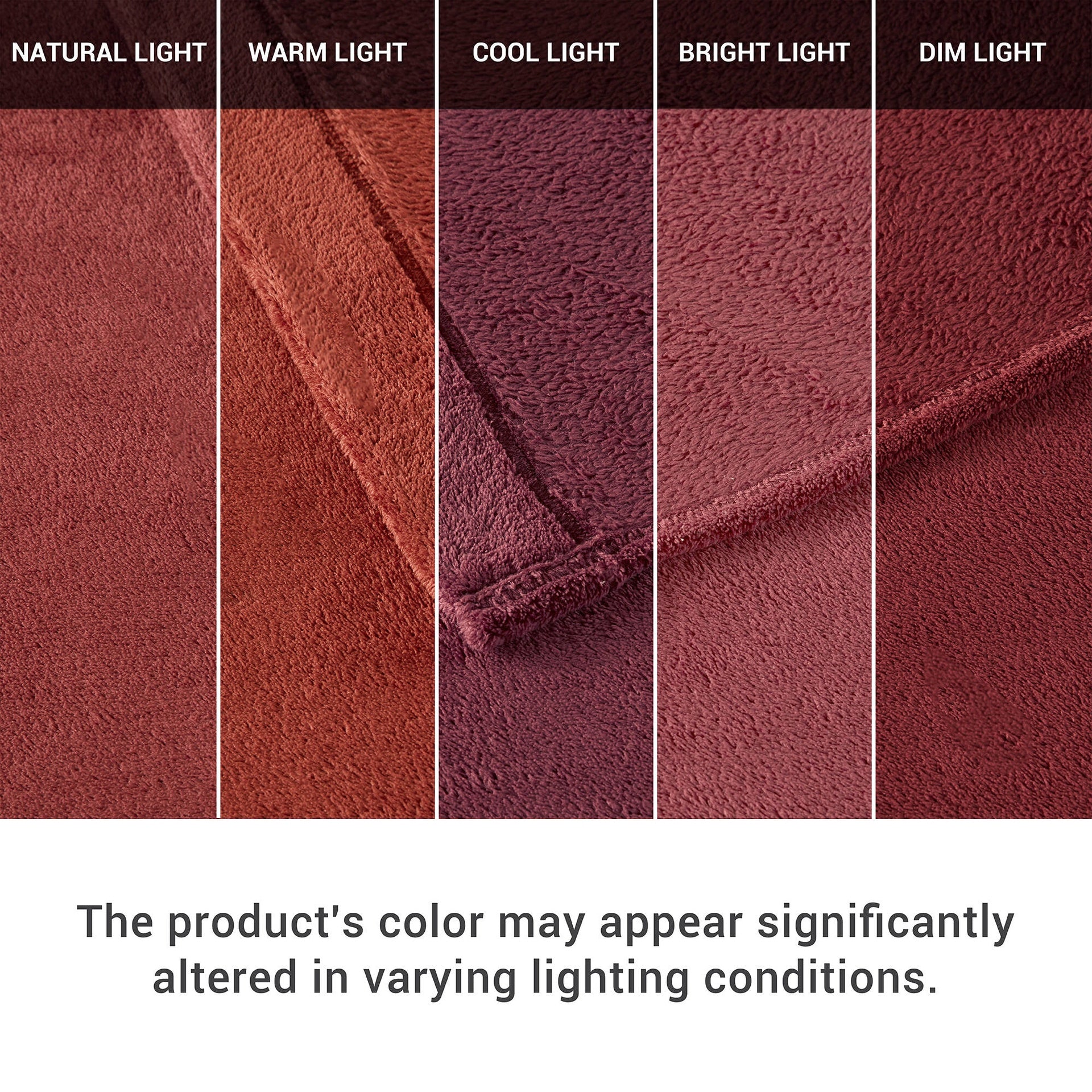 4 PCS King Micro Plush Sheet Set Burgundy