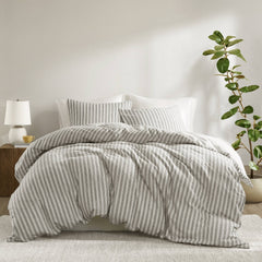 3 PCS Queen Duvet Set Tan