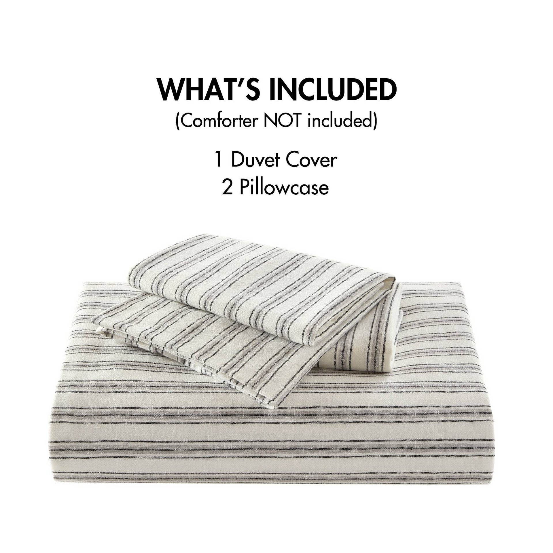3 PCS Queen Duvet Set Tan