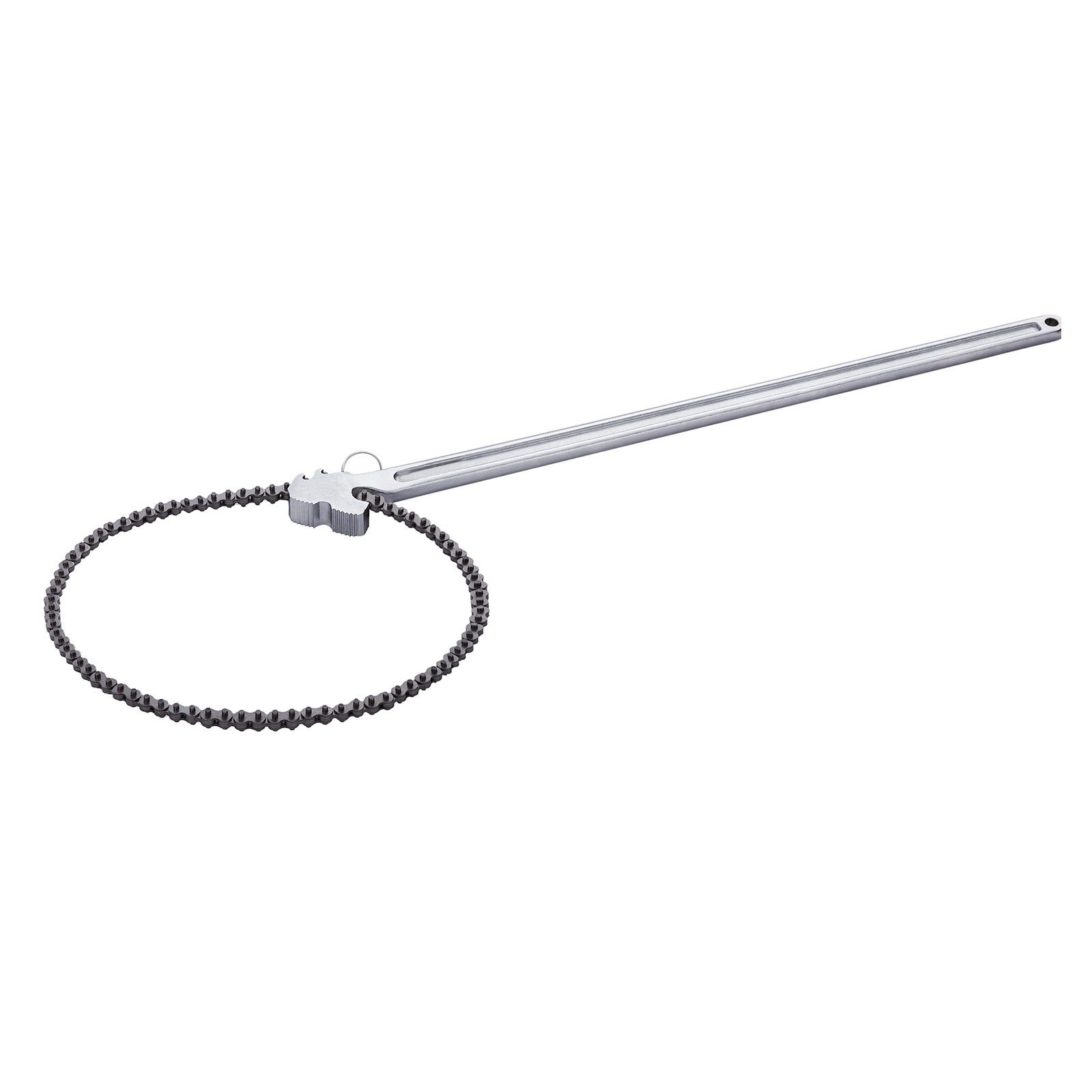 Chain Wrench, 48 inch Chain Pipe Wrench, 13.4 inch Diameter Capacity, CRV Reversible Pipe Fitting Tool Wrench with High Strength Jaw and Ergonomic Handle, for Pipe Installation and Car Repair