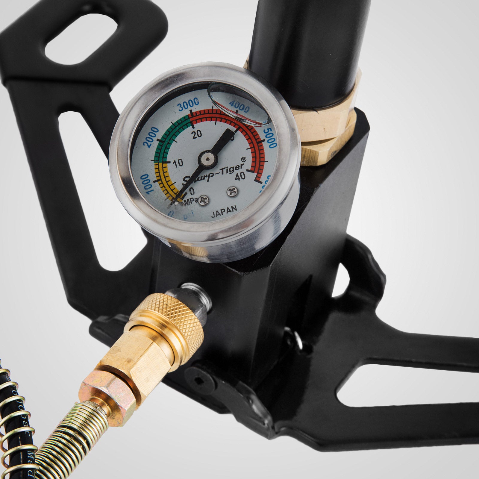 High Pressure Hand Pump 3 Stage Airgun PCP Pump 4500PSI Stirrup Pump Air Rifle Filling Stirrup Pump(30MPA)