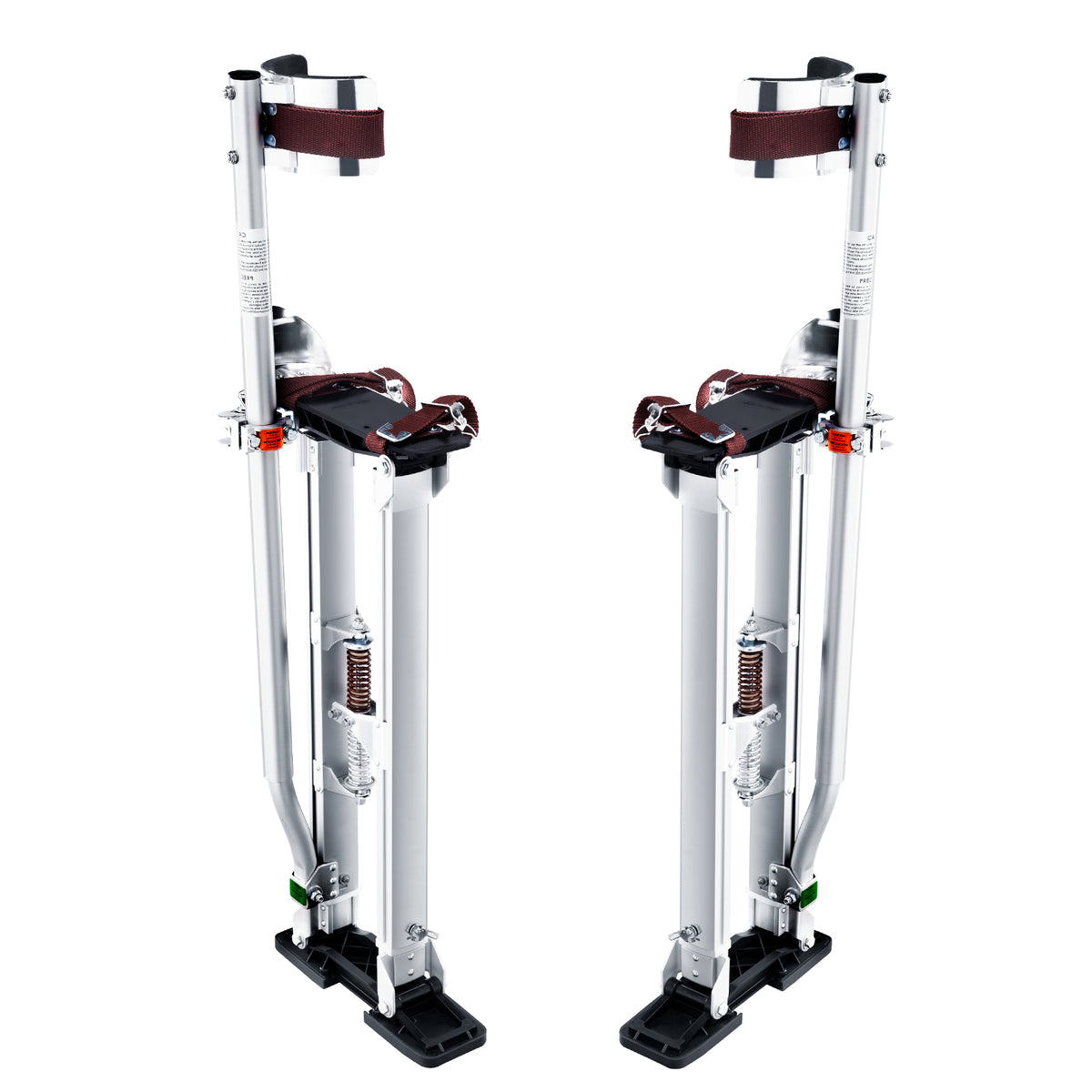 Drywall Stilts Aluminum Tool Stilts 24''-40'' Adjustable Painting Silver
