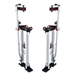 Drywall Stilts Aluminum Tool Stilts 24''-40'' Adjustable Painting Silver