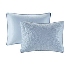 Reversible Bedspread Set Blue King