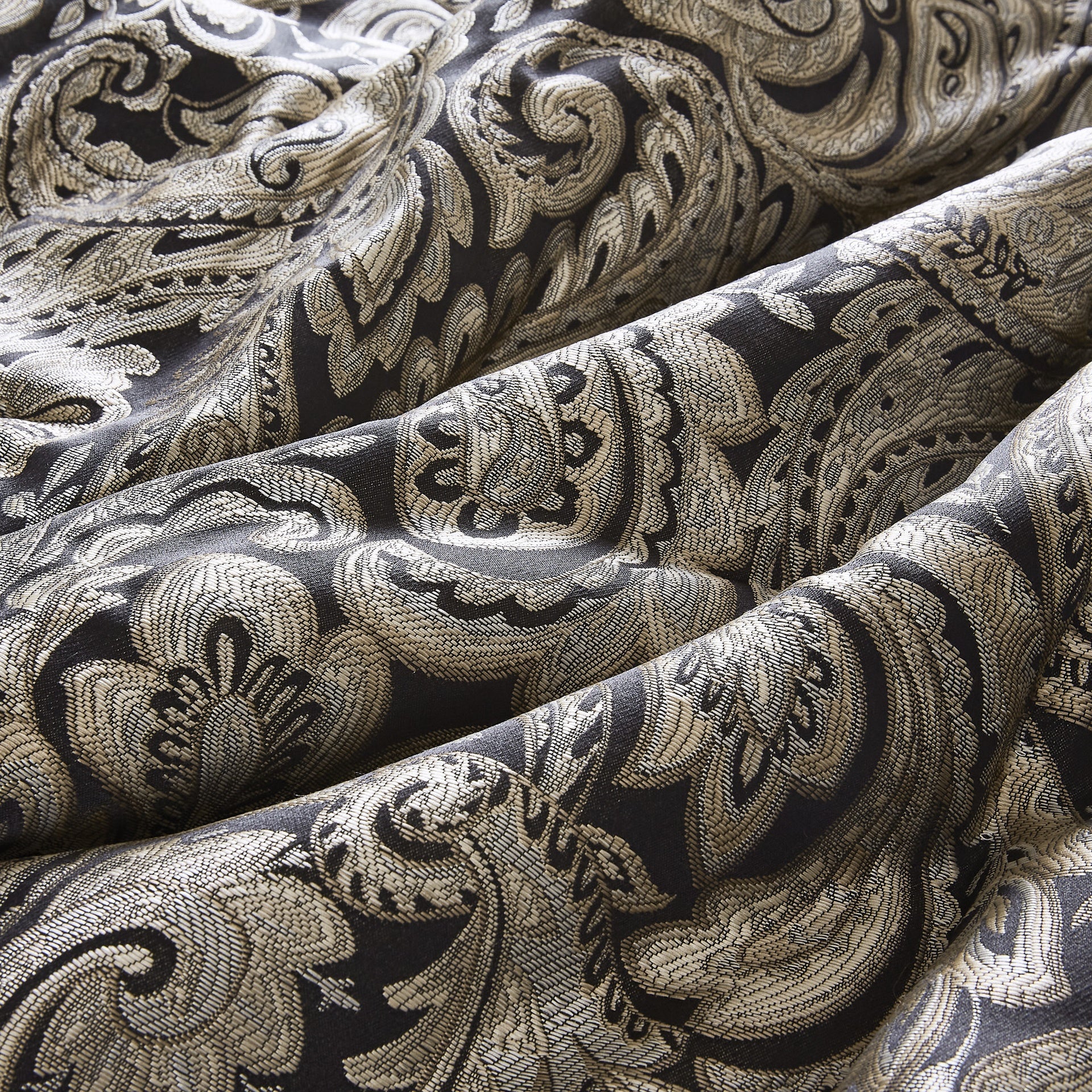 12 Piece Comforter Set with Cotton Bed Sheets Black Cal King
