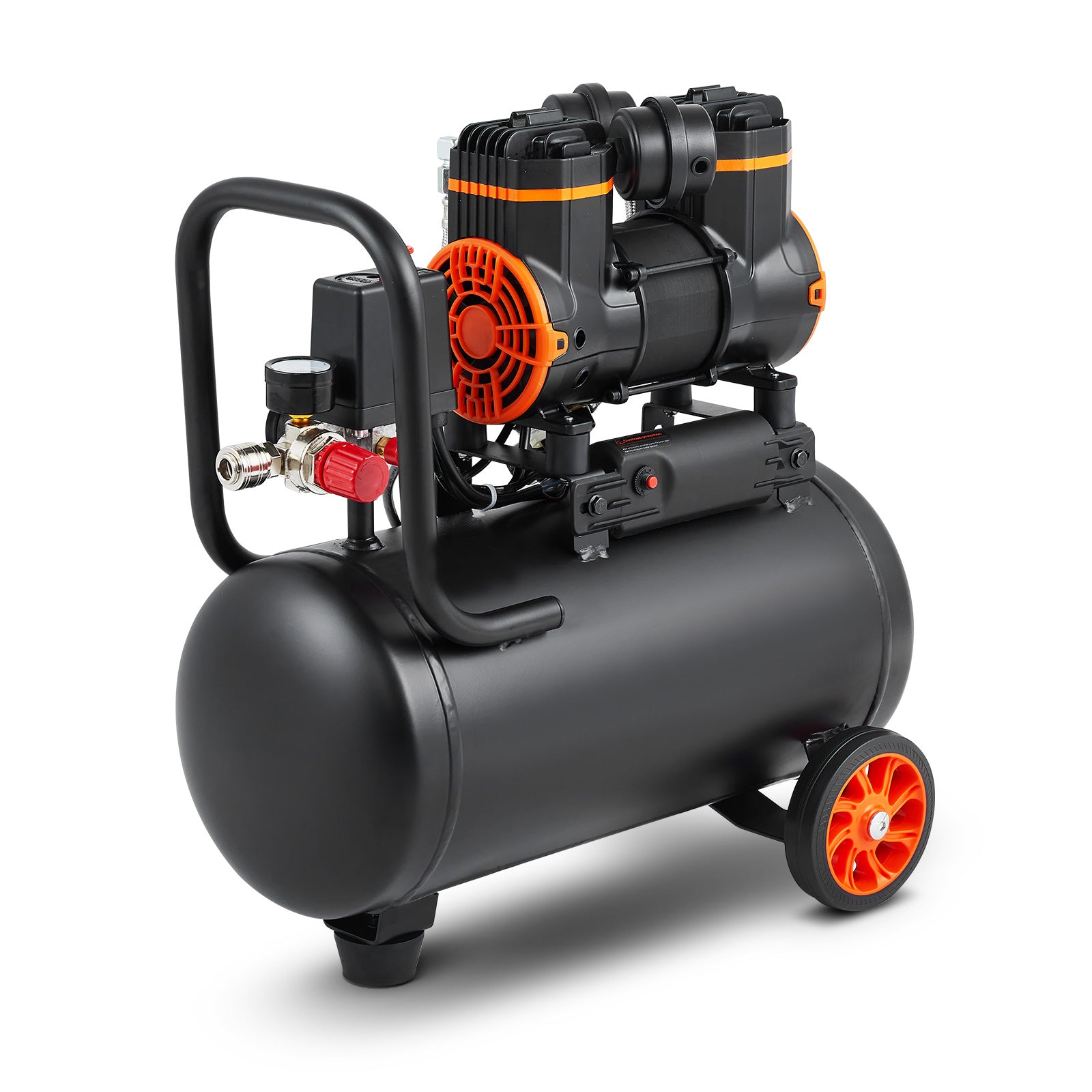 Air Compressor 4.8 Gallon 900W 2.2 CFM@ 90PSI 70 dB Ultra Quiet Oil Free