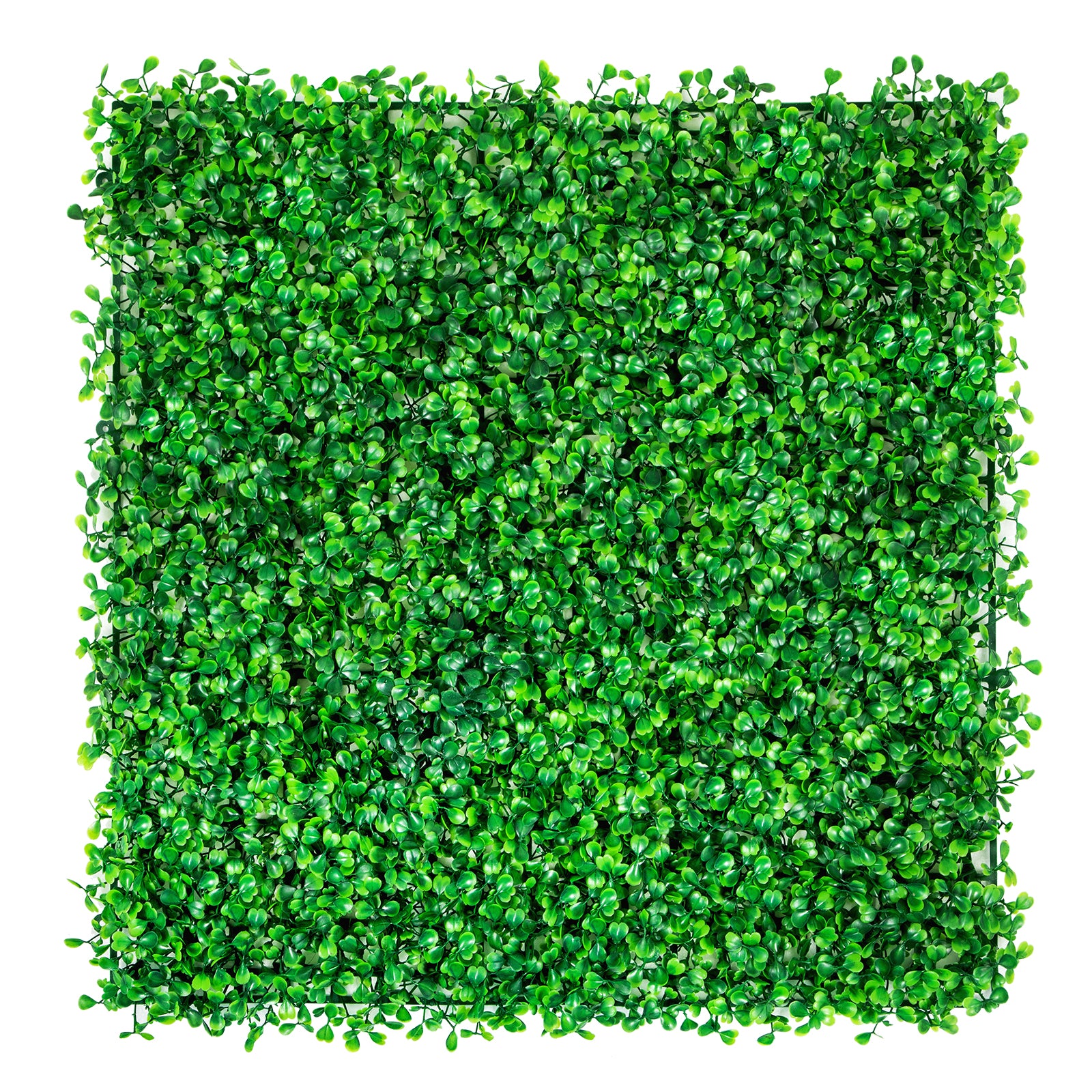 Artificial Boxwood Panel UV 24pcs Boxwood Hedge Wall Panels Artificial Grass Backdrop Wall 10" X 10" 4 cm Green Grass Wall, Fake Hedge for Decor Privacy Fence Indoor, Outdoor Garden Backyard