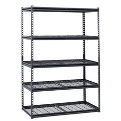 Storage Shelves 5 Tier Adjustable Heavy Duty Garage Shelving Units 3000 lbs