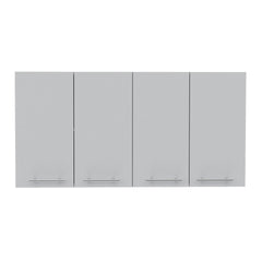 Sitka Wall Cabinet, Two Spacious Divisions, Four Doors