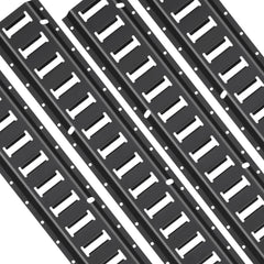 E Track Tie-Down Rail Kit, 18PCS 5' E-Tracks Set Includes 4 Steel Rails & 8 O-Ring Anchors & 4 Tie-Offs with D-Ring & 2 Ratchet Straps, Securing Accessories for Cargo Motorcycles Bikes, 2000 lbs