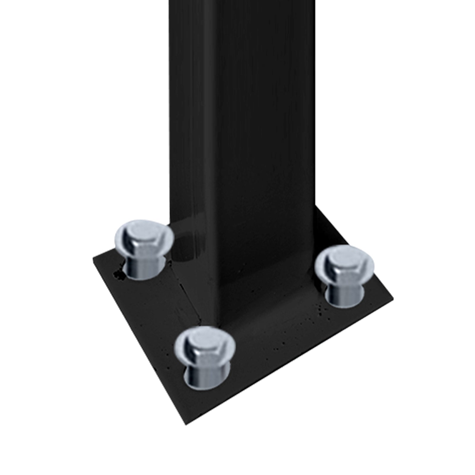 4-Step Handrail Fits 1 or 4 Steps Matte Black Stair Rail Wrought Iron Handrail with Installation Kit Hand Rails for Outdoor Steps