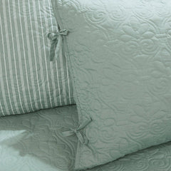 6 Piece Reversible Daybed Cover Set Seafoam Daybed