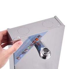 Shower Panel Tower System Stainless Steel Column Rainfall Waterfall Head 5 Modes