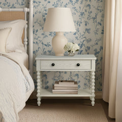Beckett Large Nightstand, Antique Cream